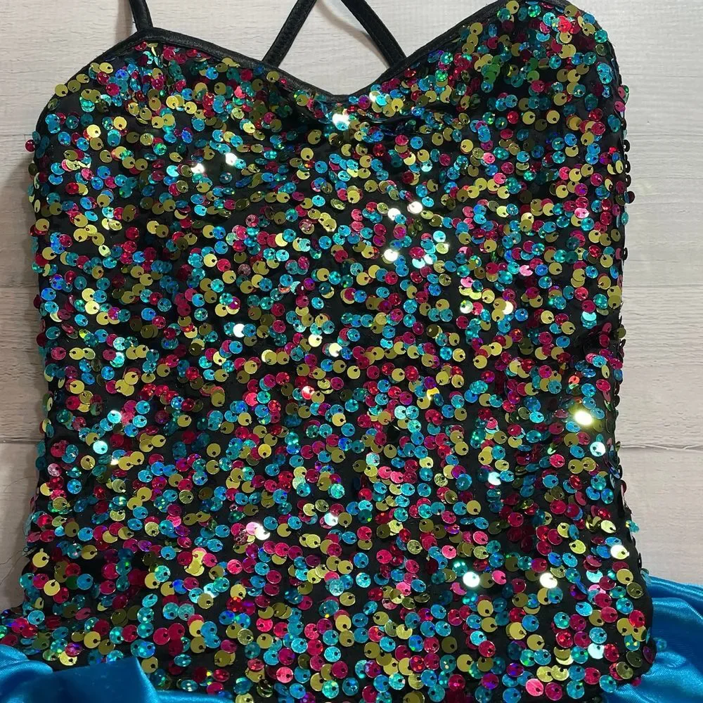 Weissman‎ girls skirted dance costume leotard child medium